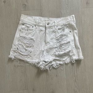 White Denim Festival Shorts
